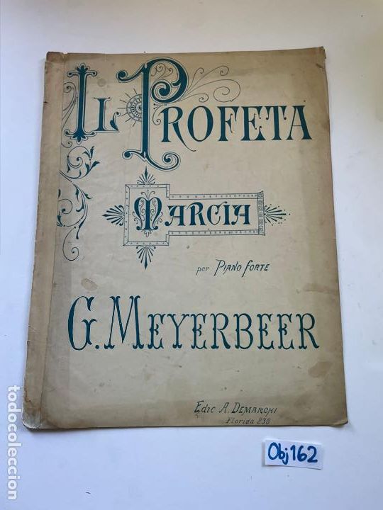 Partituras musicales: Profeta G. Meyerbeer - Foto 1