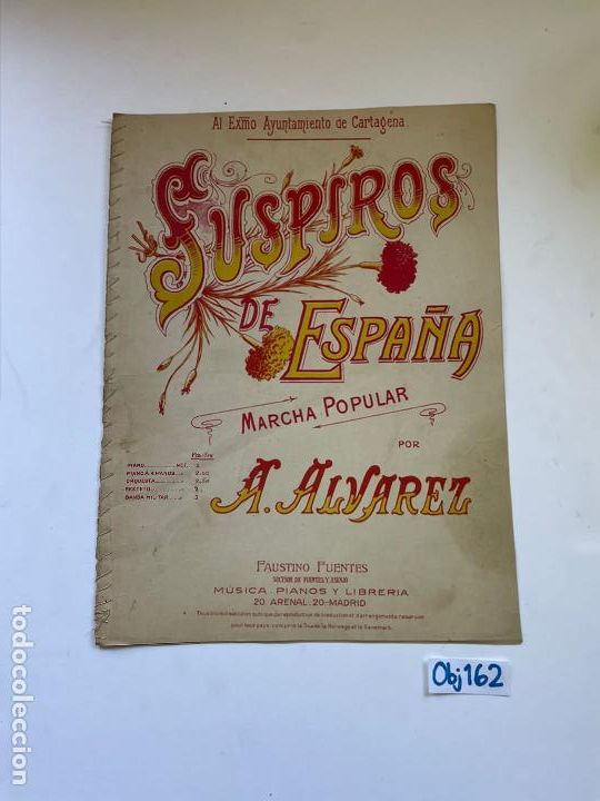 Partituras musicales: Suspiros de Espa&ntilde;a - Foto 1