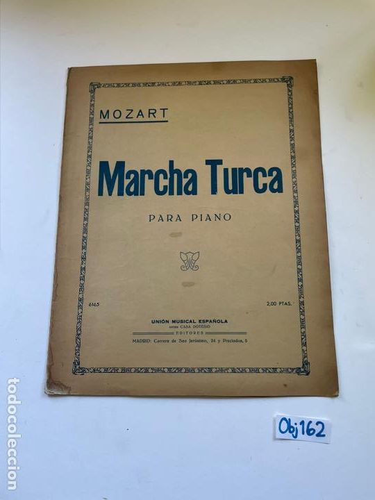 Partituras musicales: Marcha turca - Foto 1