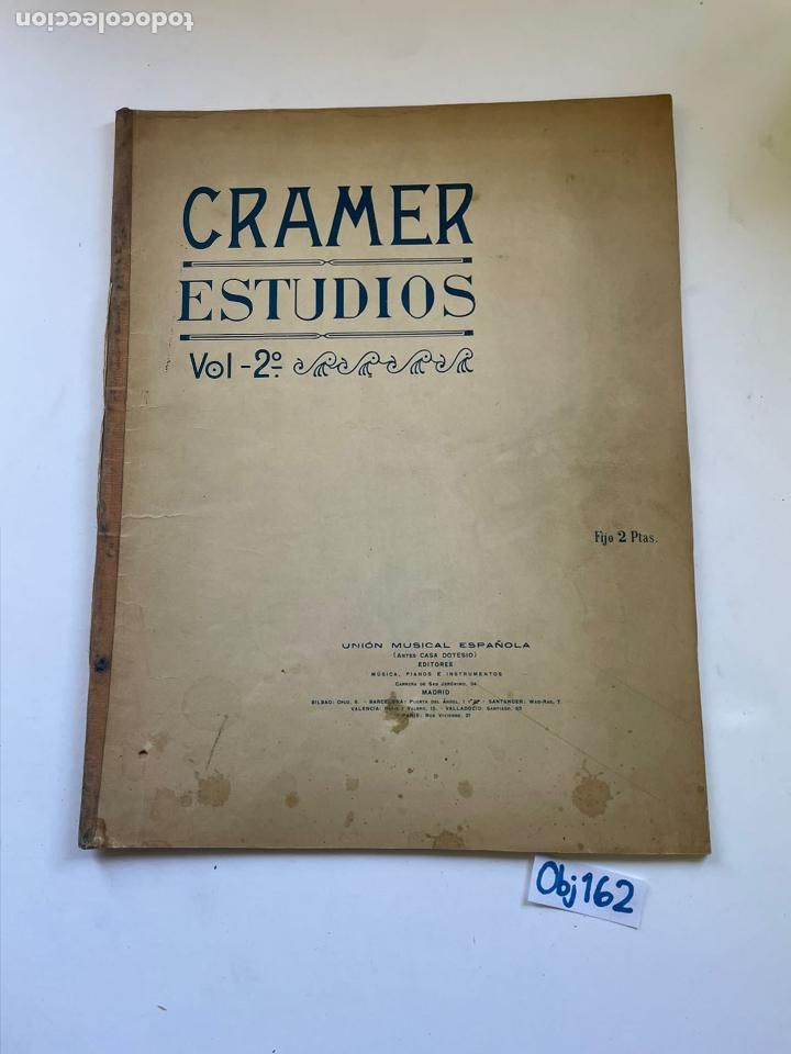 Partituras musicales: Cramer estudios - Foto 1