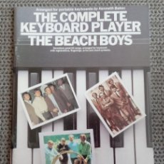 Partituras musicales: LIBRO INGLÉS DE 1995 THE BEACH BOYS. PARTITURAS PARA PIANO, TECLADOS. MÚSICA.
