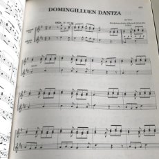 Partituras musicales: PARTITURAS. TXISTULARI 151. 1992. ALDIZKARIA. BIZKAIKO DANTZAK