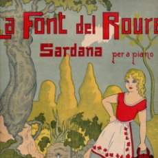 Partituras musicales: FÀBREGAS / FONT PALMAROLA : L'A FONT DEL ROURE - SARDANA (RAYNARD)
