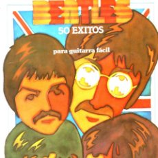 Partituras musicales: BEATLES : 50 ÉXITOS PARA GUITARRA FÁCIL (1981)