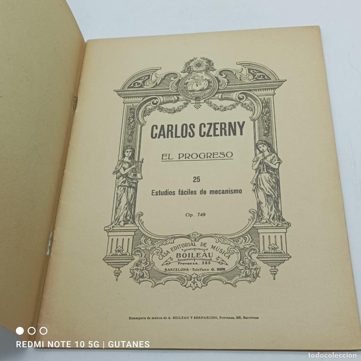 Partituras musicales: CZERNY EDICION IBERICA- EL PROGRESO N.58 - Foto 2