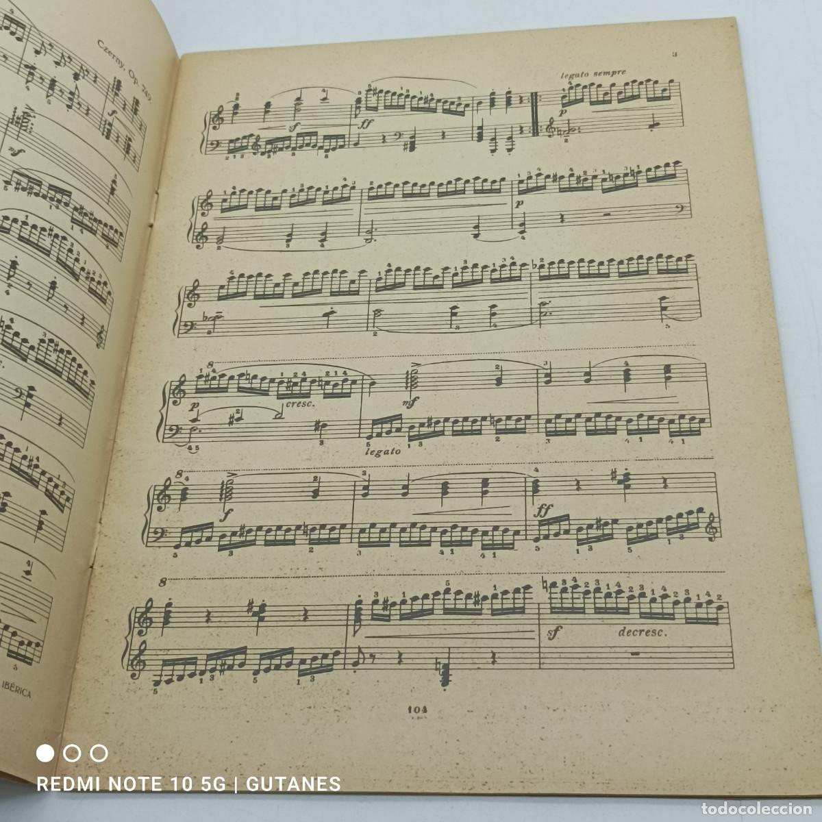 Partituras musicales: CZERNY EDICION IBERICA- EL PROGRESO N.58 - Foto 3