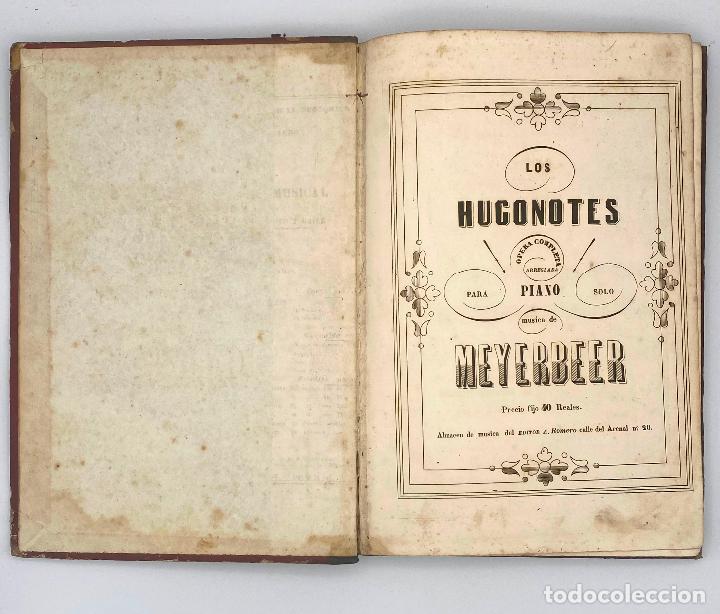 Partituras musicales: LOS HUGONOTES MEYERBEER - Foto 1