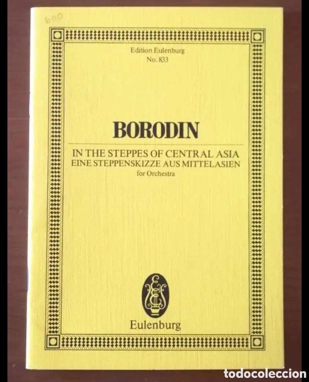 borodin partitura in the steppes of central asi - Compra venta en ...