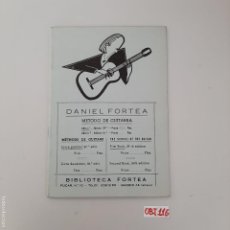 Partituras musicales: PARTITURA DANIEL FORTEA