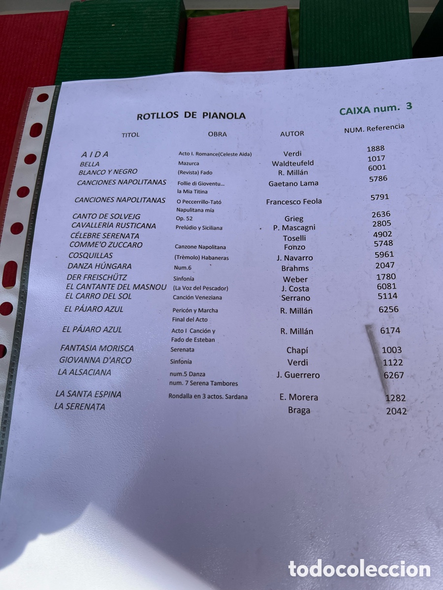 Partituras musicales: Vendo 74 rollos de pianolas - Foto 7