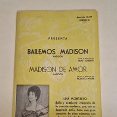 partituras bailemos madison - madison de amor - Compra venta en ...