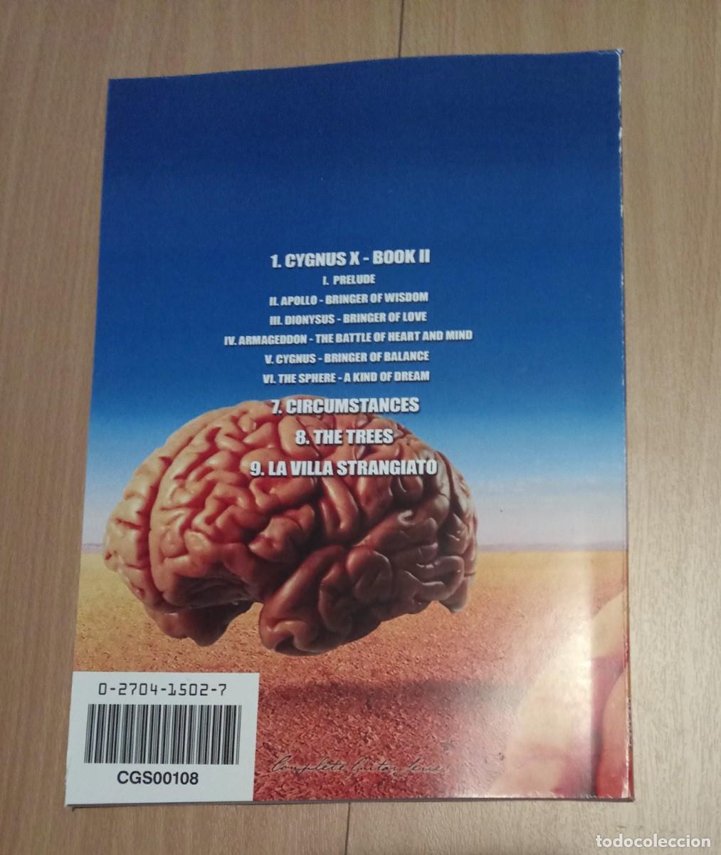 Partituras musicales: RUSH - HEMISPHERE - Guitar Tab Book - Foto 3
