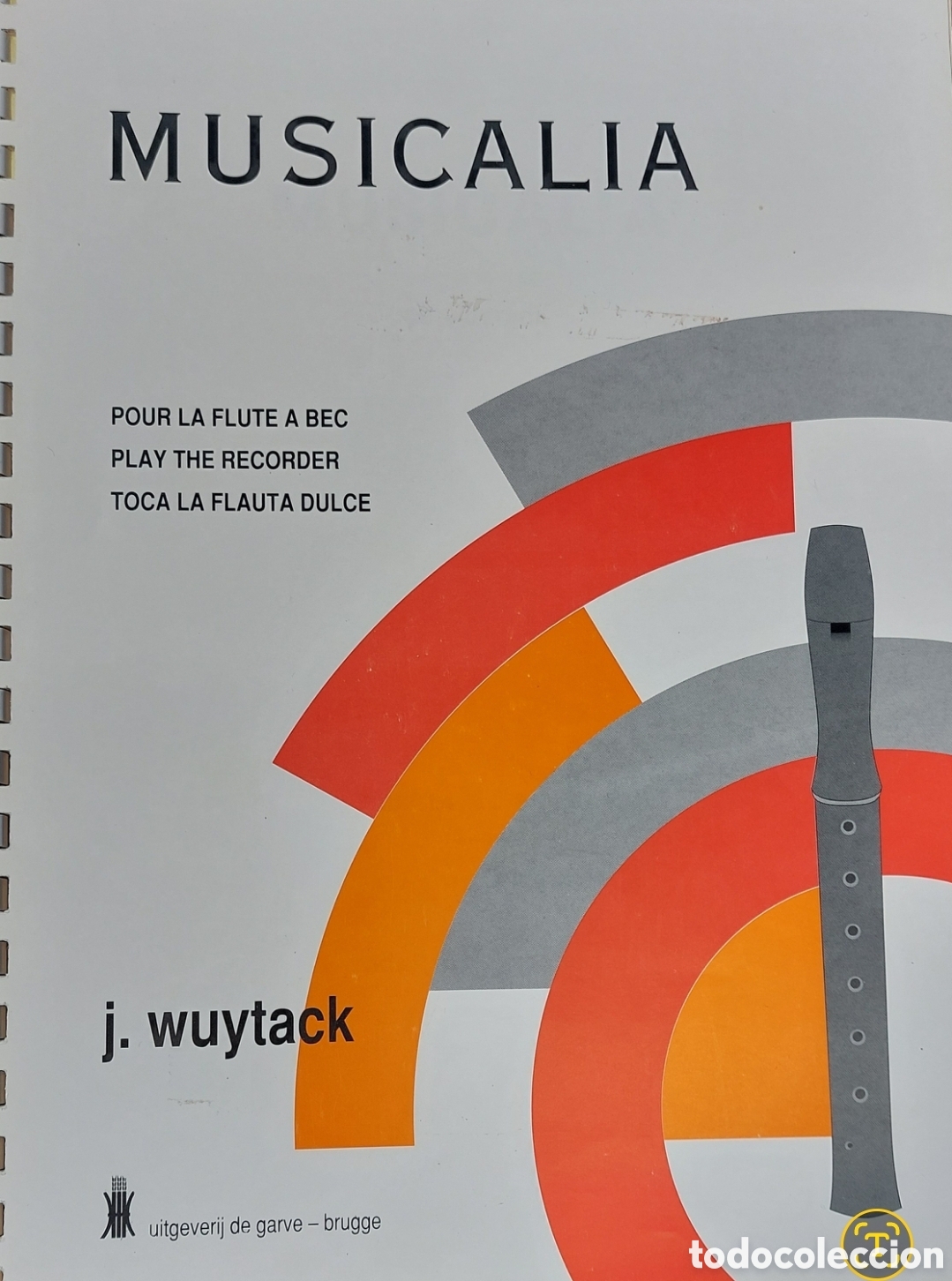 Musical scores: Musicalidad. Flauta. Jos Wuytack