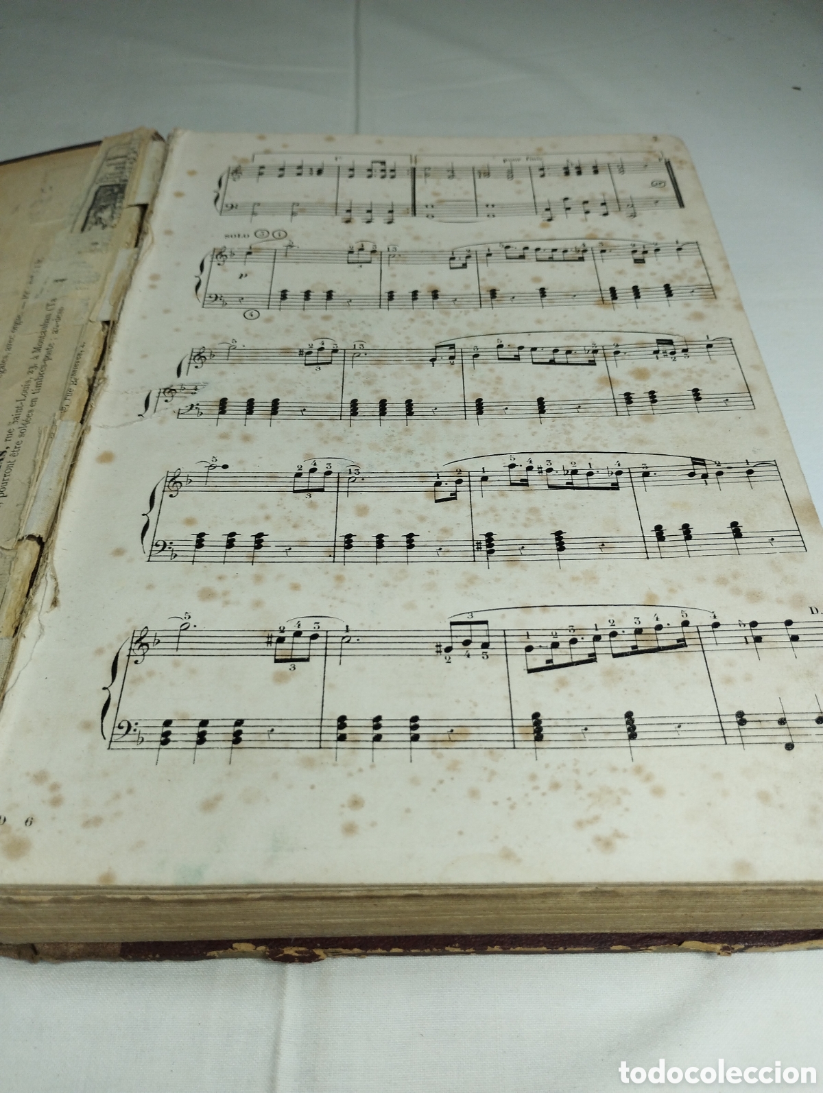 Partituras musicales: Harmonium. Antiguo libro de partituras - Foto 2