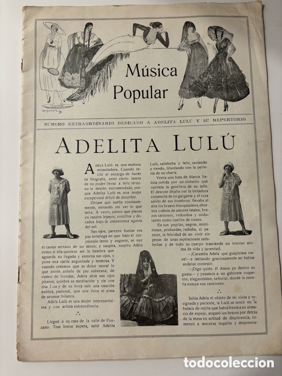Partituras musicales: &Aacute;lbum de partituras el cine m&uacute;sica popular adelita lulu luz de Espa&ntilde;a amor en fado de la mancha