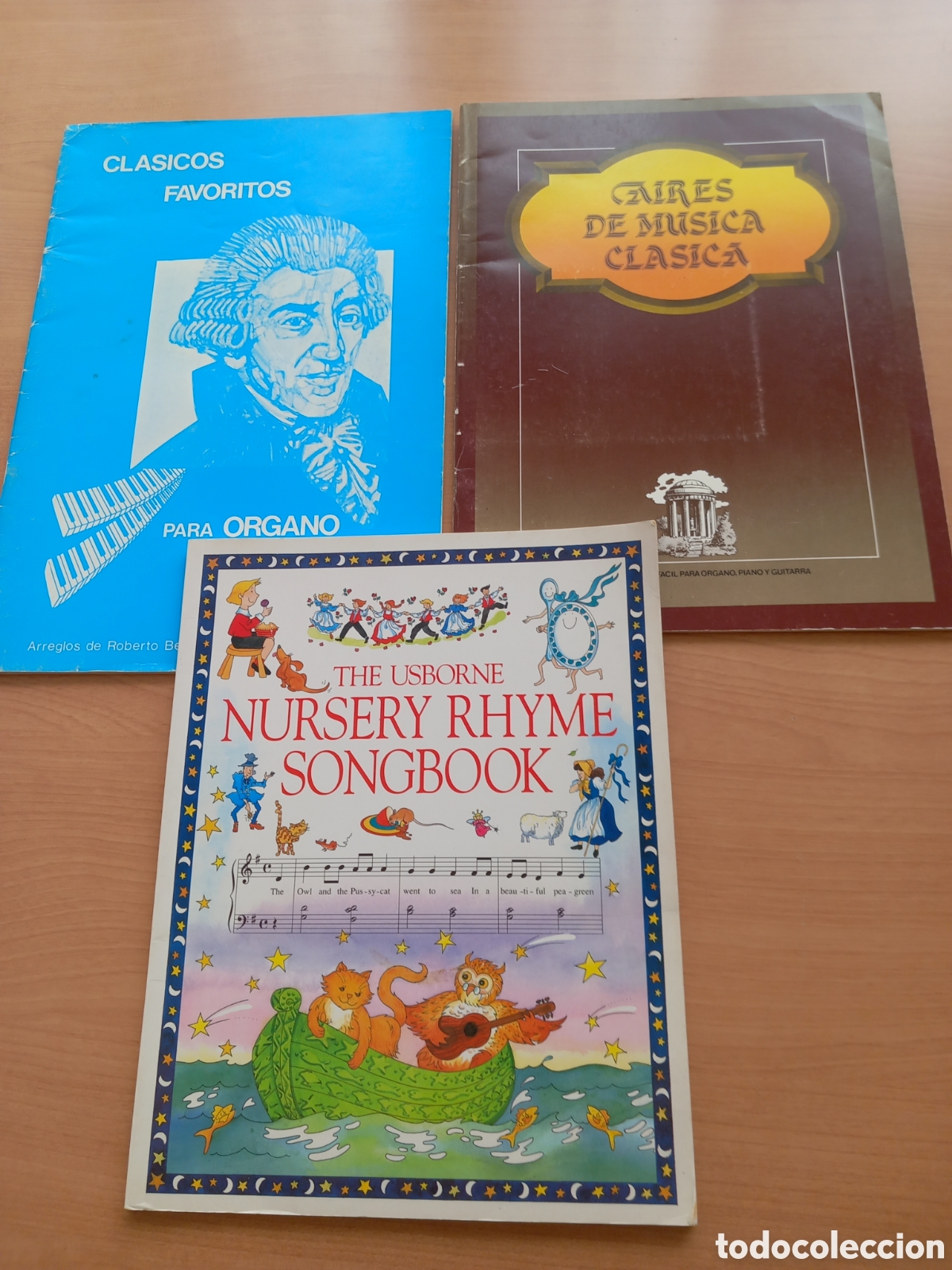 Partituras musicales: Tres libros de musica, ver fotos