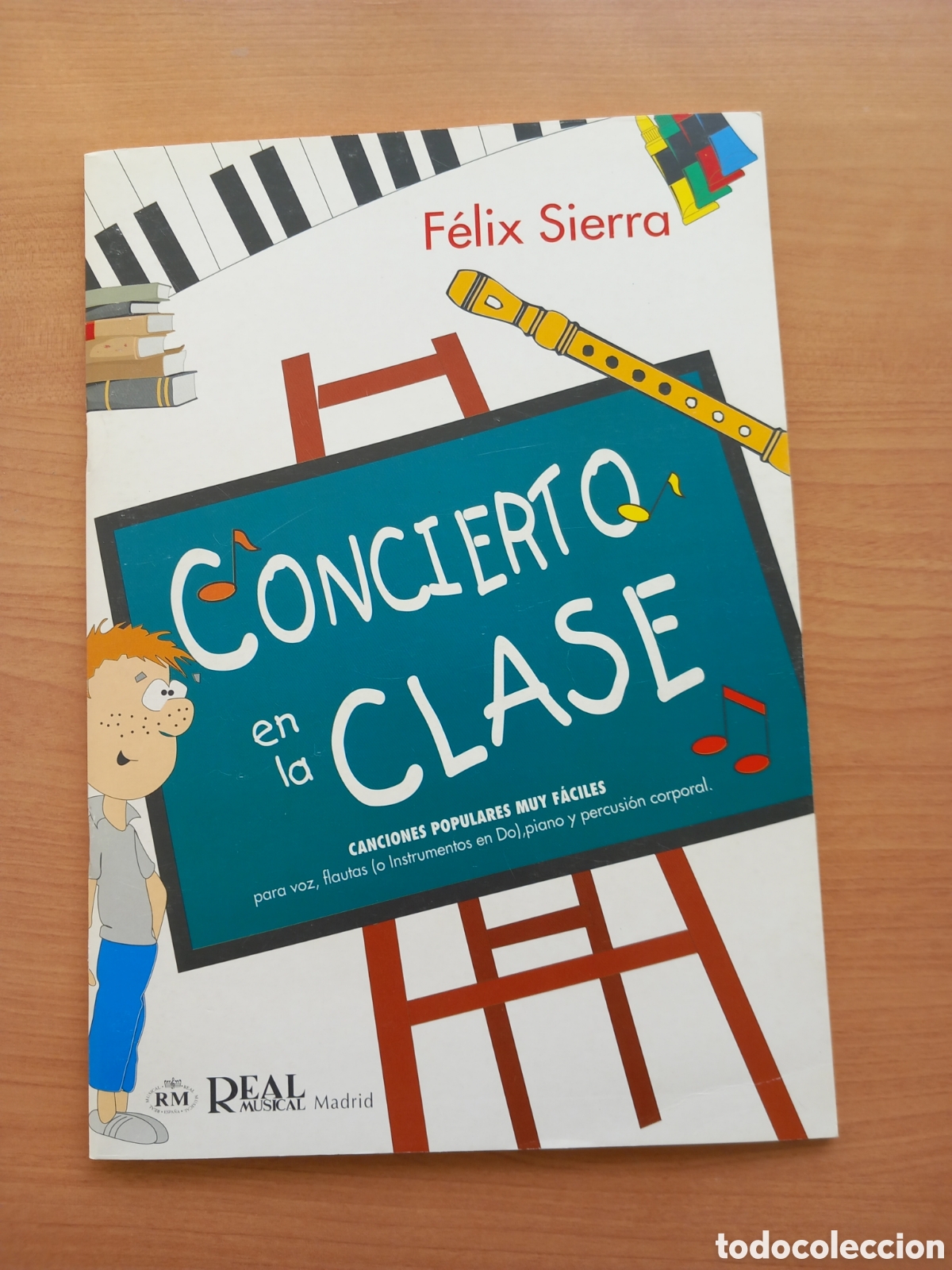 Partituras musicales: Concierto en la clase