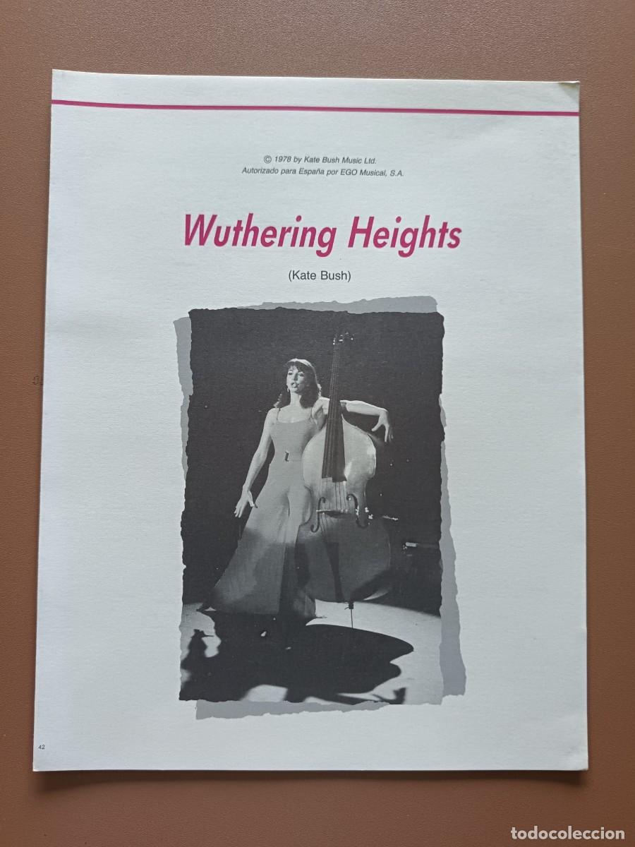 Partituras musicales: WUTHERING HEIGHTS- KATE BUSH