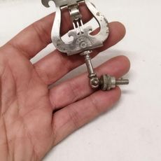 antigua pequeña lira de metal, instrumento de m - Compra venta en ...