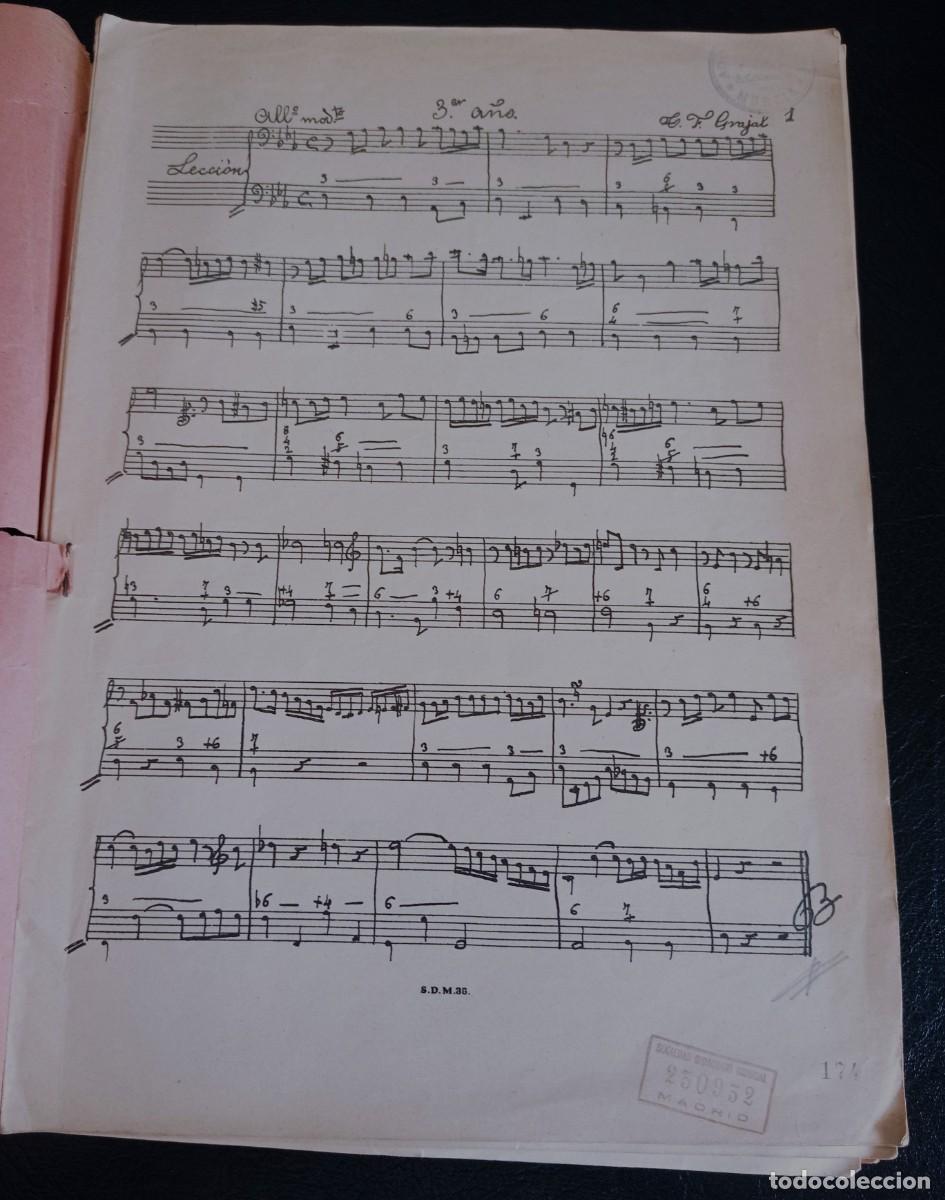 Partituras musicales: PARTITURA - PIANO Y SOLFEO - 3&ordm; A&Ntilde;O - CUADERNO I - VEINTICUATRO P&Aacute;GINAS