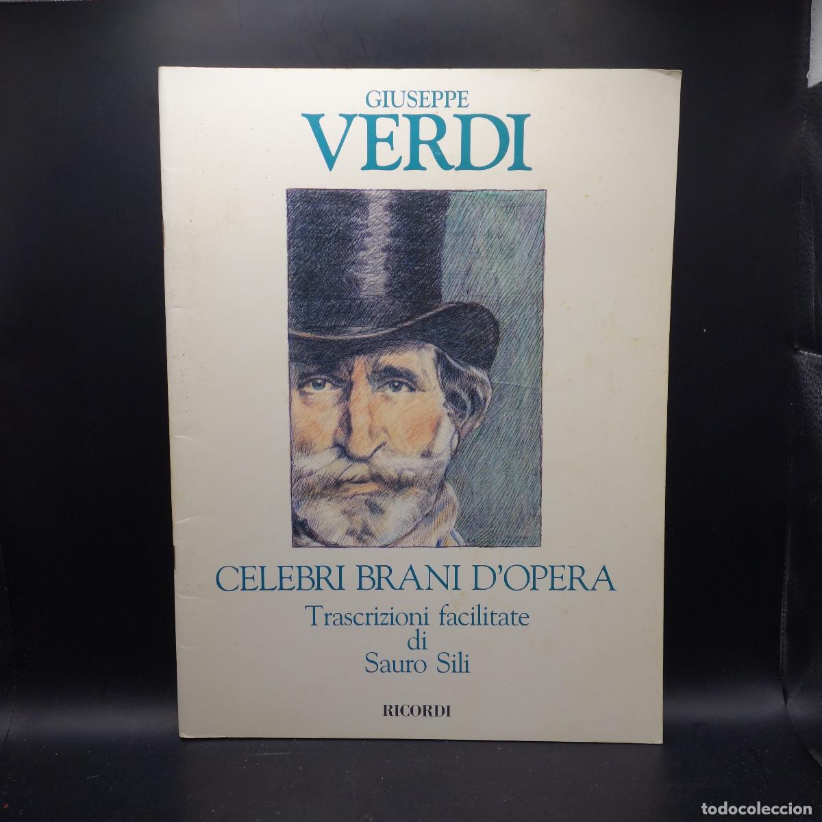 Partituras musicales: GIUSEPPE VERDI - SAURO SILI - RICORDI