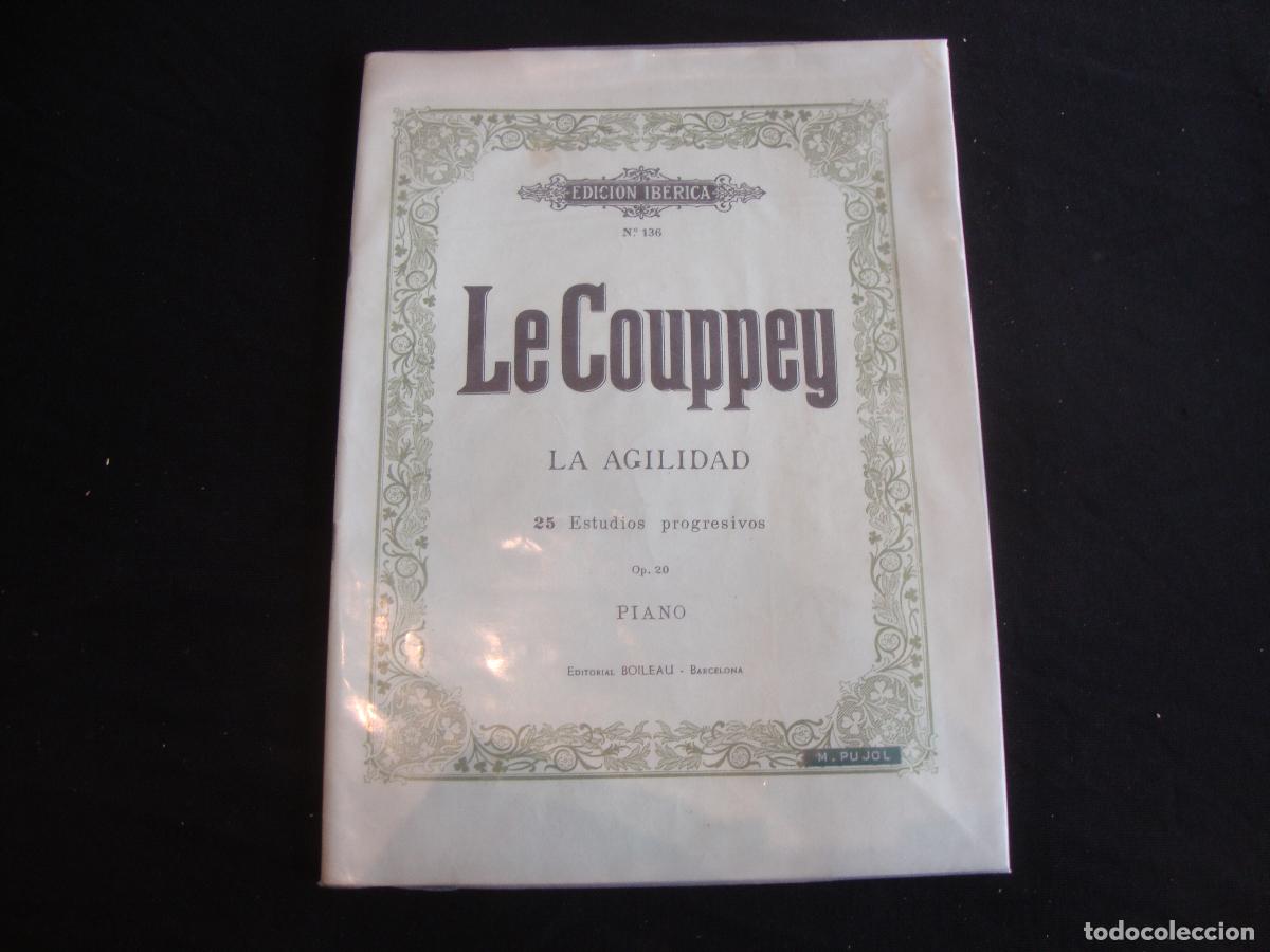 Partituras musicales: PARTITURA EDICION IBERICA LECOUPPEY LA AGILIDAD