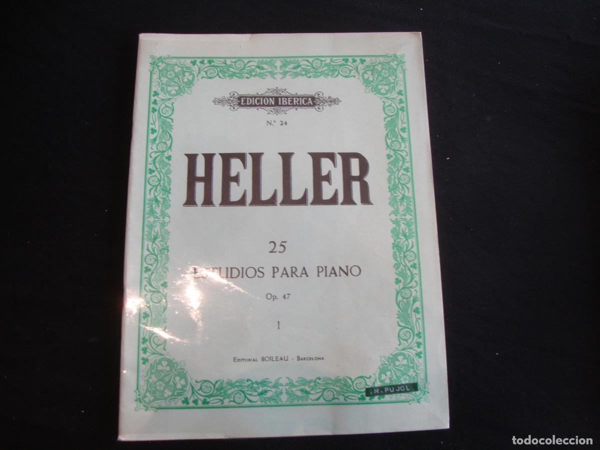 Partituras musicales: PARTITURA EDICION IBERICA HELLER 25 ESTUDIO PARA PIANO