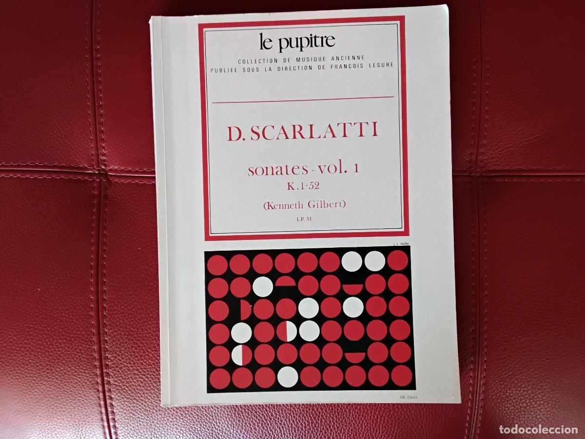 Partituras musicais: Partitura de Scarlatti Sonatas Vol I K 1 to 52 Ed. Kenneth Gilbert