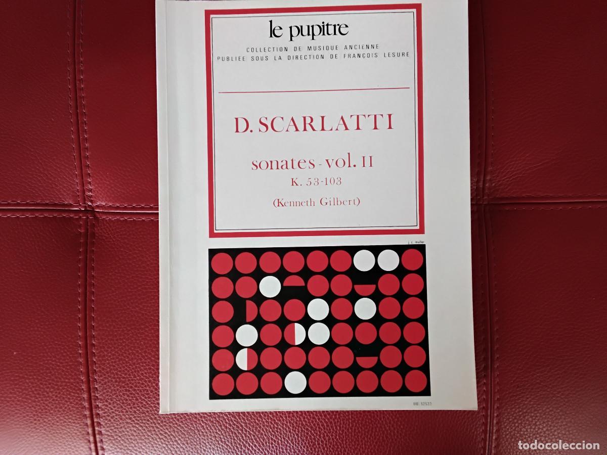 Partituras musicais: Partitura de Scarlatti Sonatas Vol II K 53 to 103 Ed. Kenneth Gilbert
