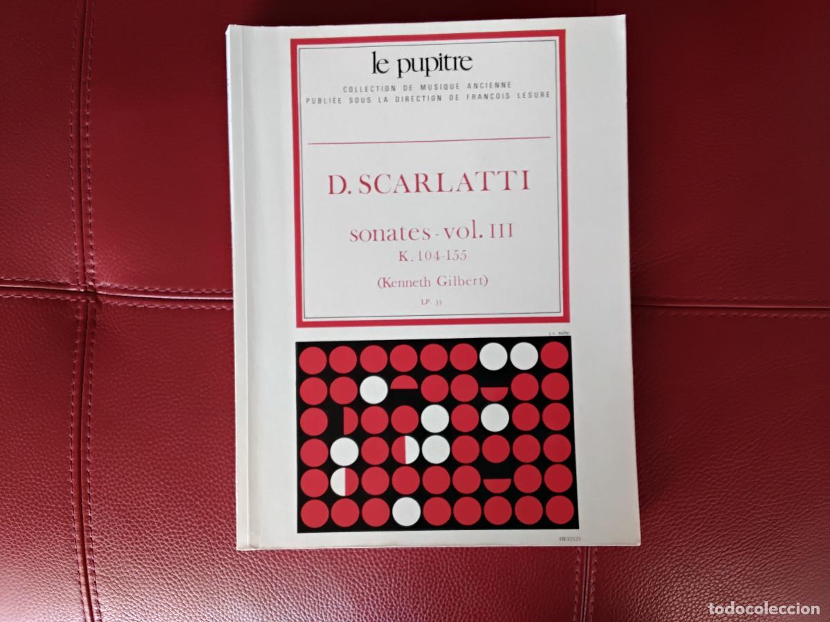 Partituras musicais: Partitura de Scarlatti Sonatas Vol III K 104 to 155 Ed. Kenneth Gilbert