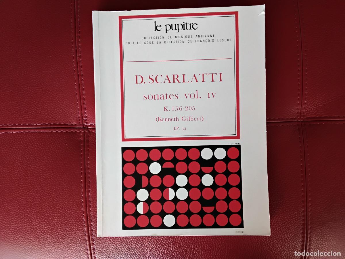 Partituras musicais: Partitura de Scarlatti Sonatas Vol IV K 156 to 205 Ed. Kenneth Gilbert
