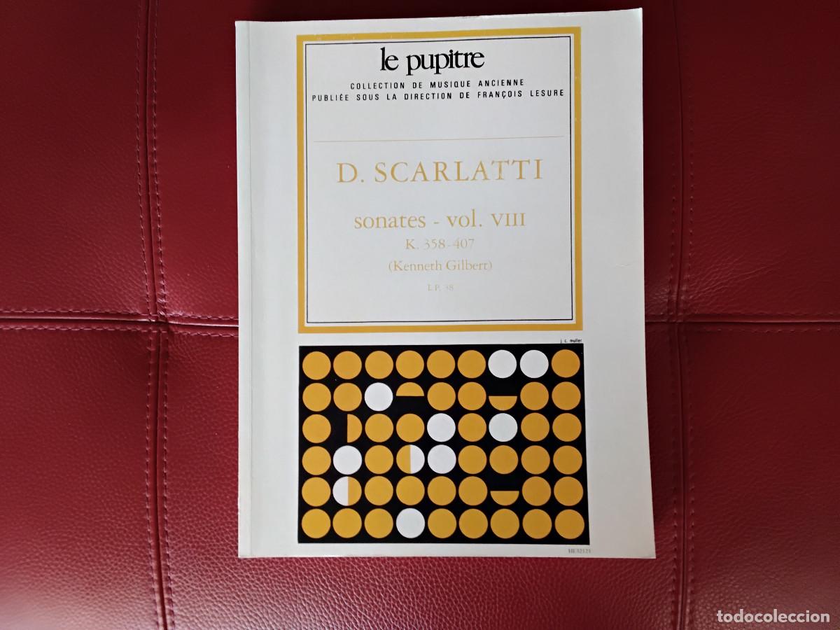 Partituras musicales: Partitura de Scarlatti Sonatas Vol VIII K 358 to 407 Ed. Kenneth Gilbert