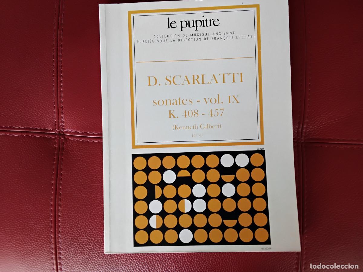 Partituras musicales: Partitura de Scarlatti Sonatas Vol IX K 408 to 457 Ed. Kenneth Gilbert