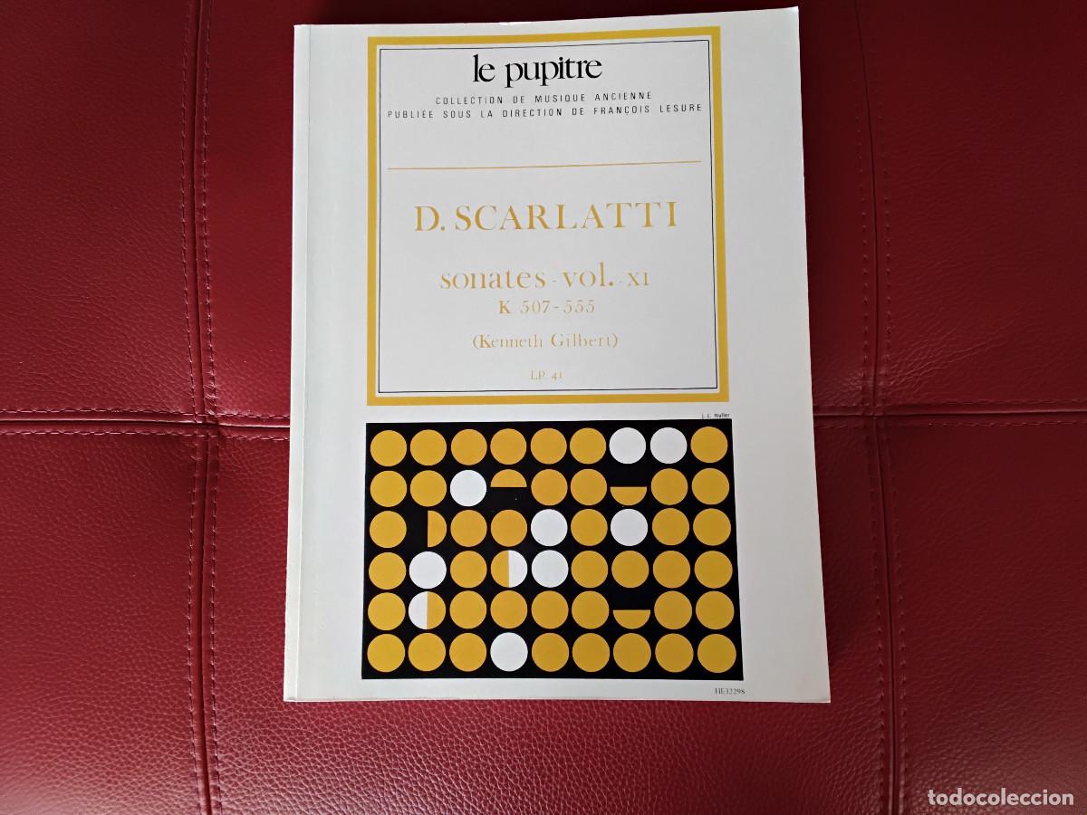 Partituras musicales: Partitura de Scarlatti Sonatas Vol XI K 507 to 555 Ed. Kenneth Gilbert