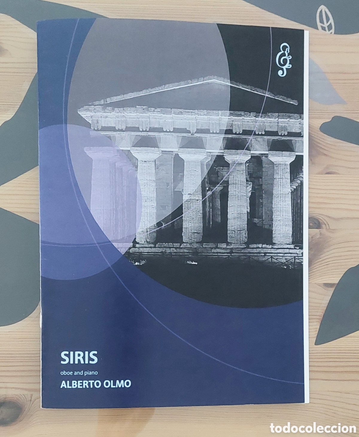 Partituras musicales: Partitura Siris para oboe y piano