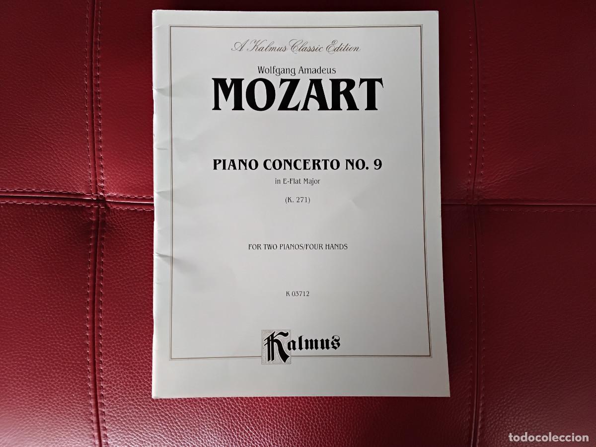 Partitions Musicales: Partitura de Mozart Concerto no. 9 K271 Piano y 2nd Piano