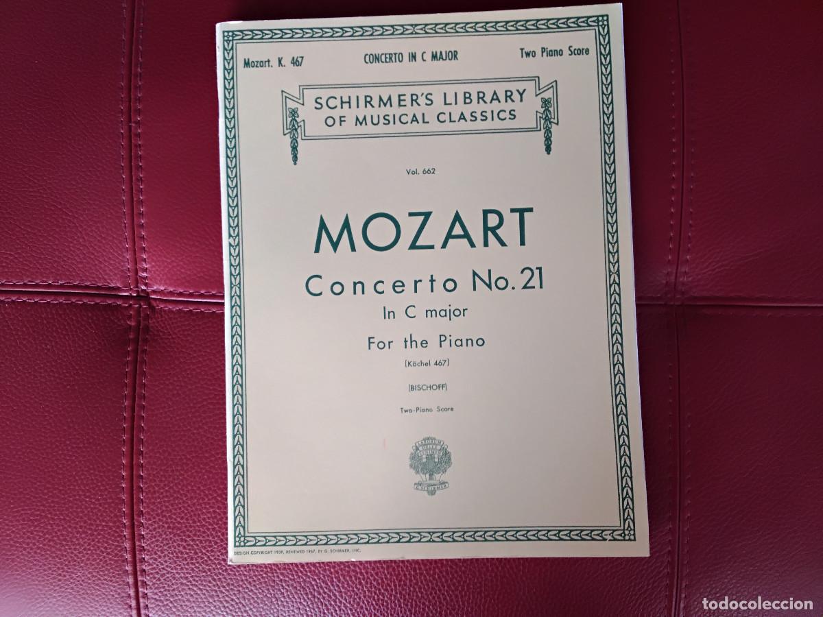 Partitions Musicales: Partitura de Mozart Piano Concerto no. 21 K467 Piano y 2nd Piano