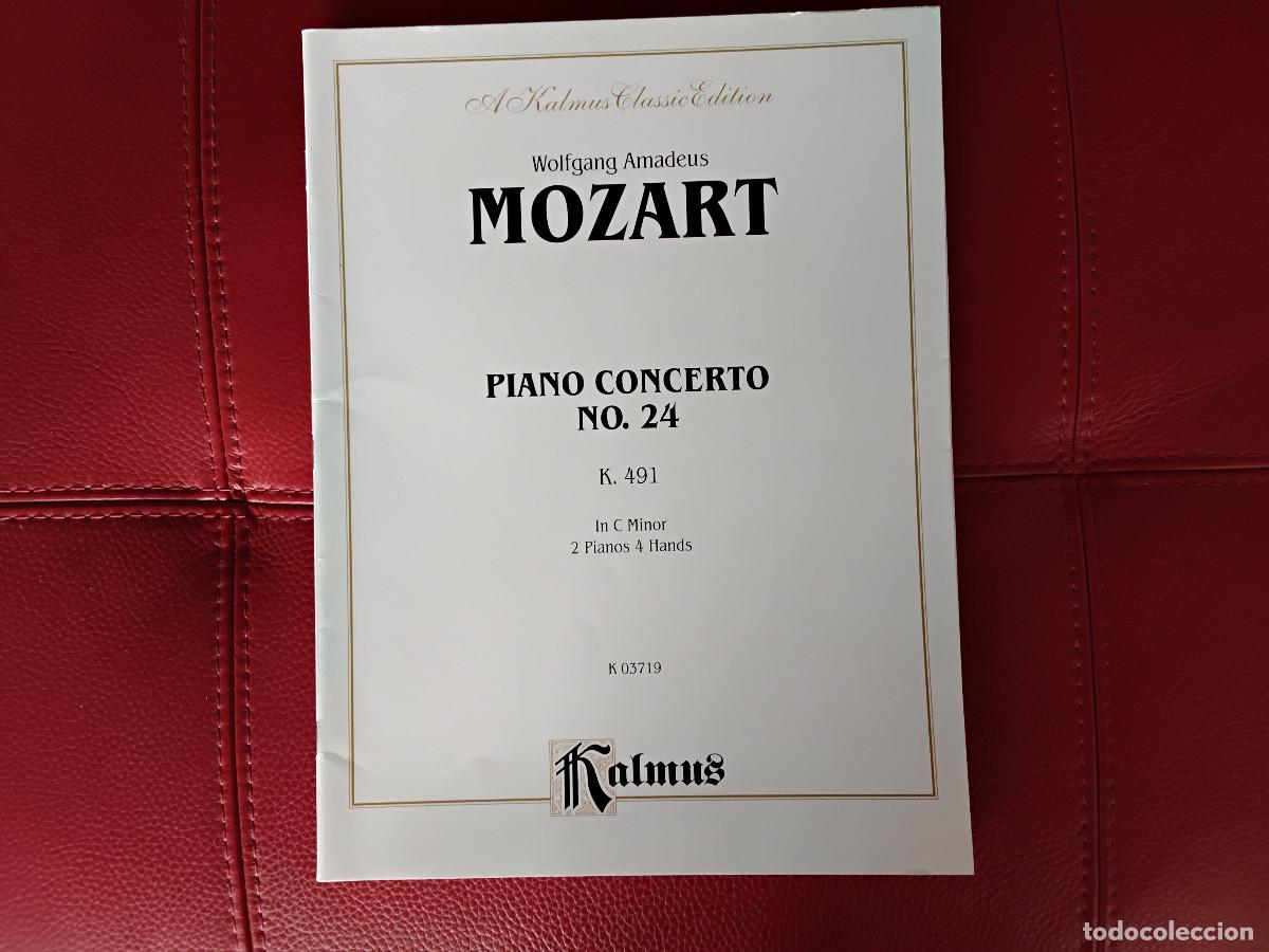 Partitions Musicales: Partitura de Mozart Piano Concerto no. 24 K491 Piano y 2nd Piano