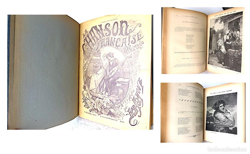 Musical scores: La Chanson Fran&ccedil;aise Illustr&eacute;e (tom II) (804 paginas de canciones ilustradas con partituras