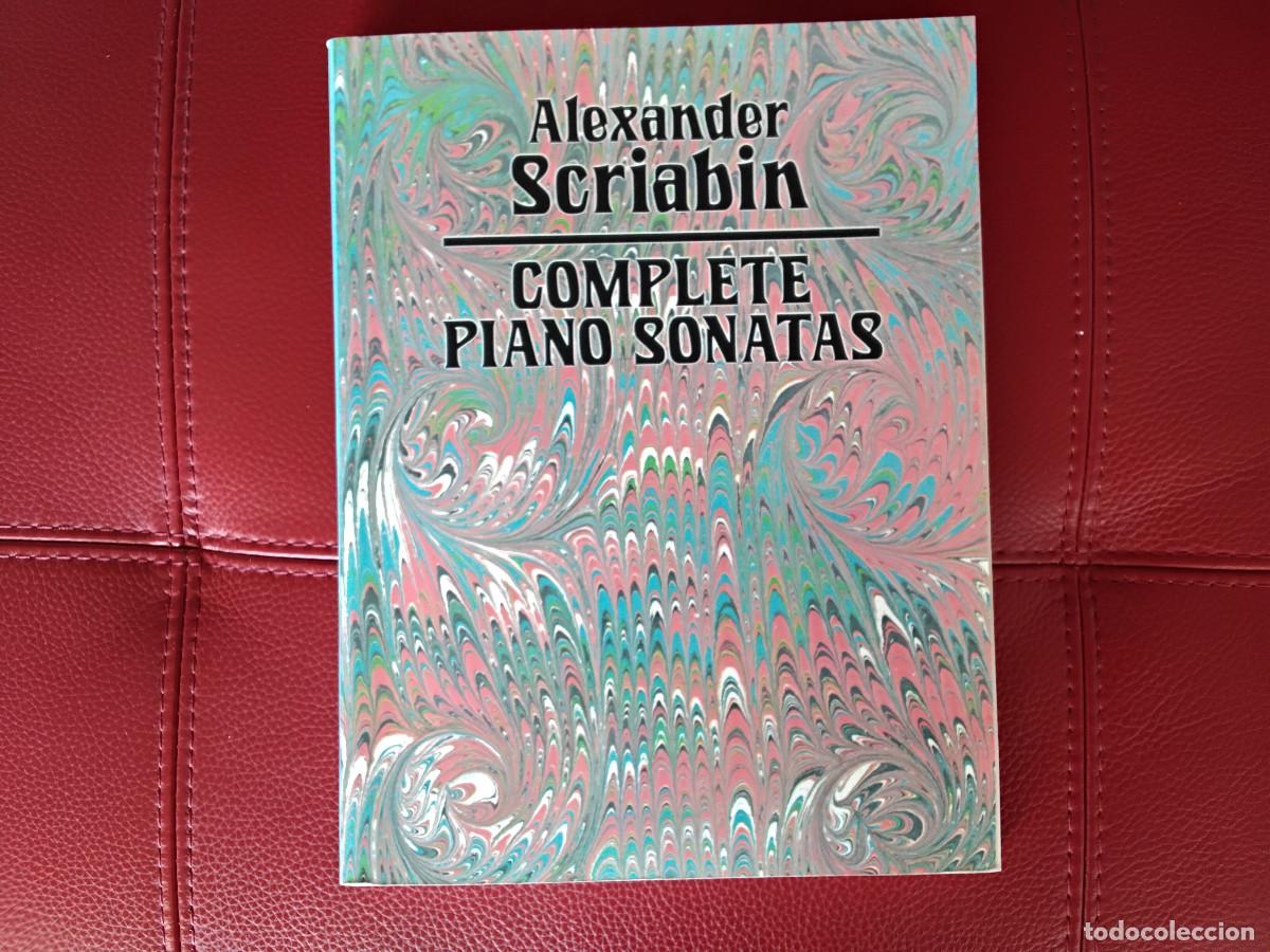 Partitions Musicales: Partitura de Scriabin Complete Piano Sonatas Dover Ed.