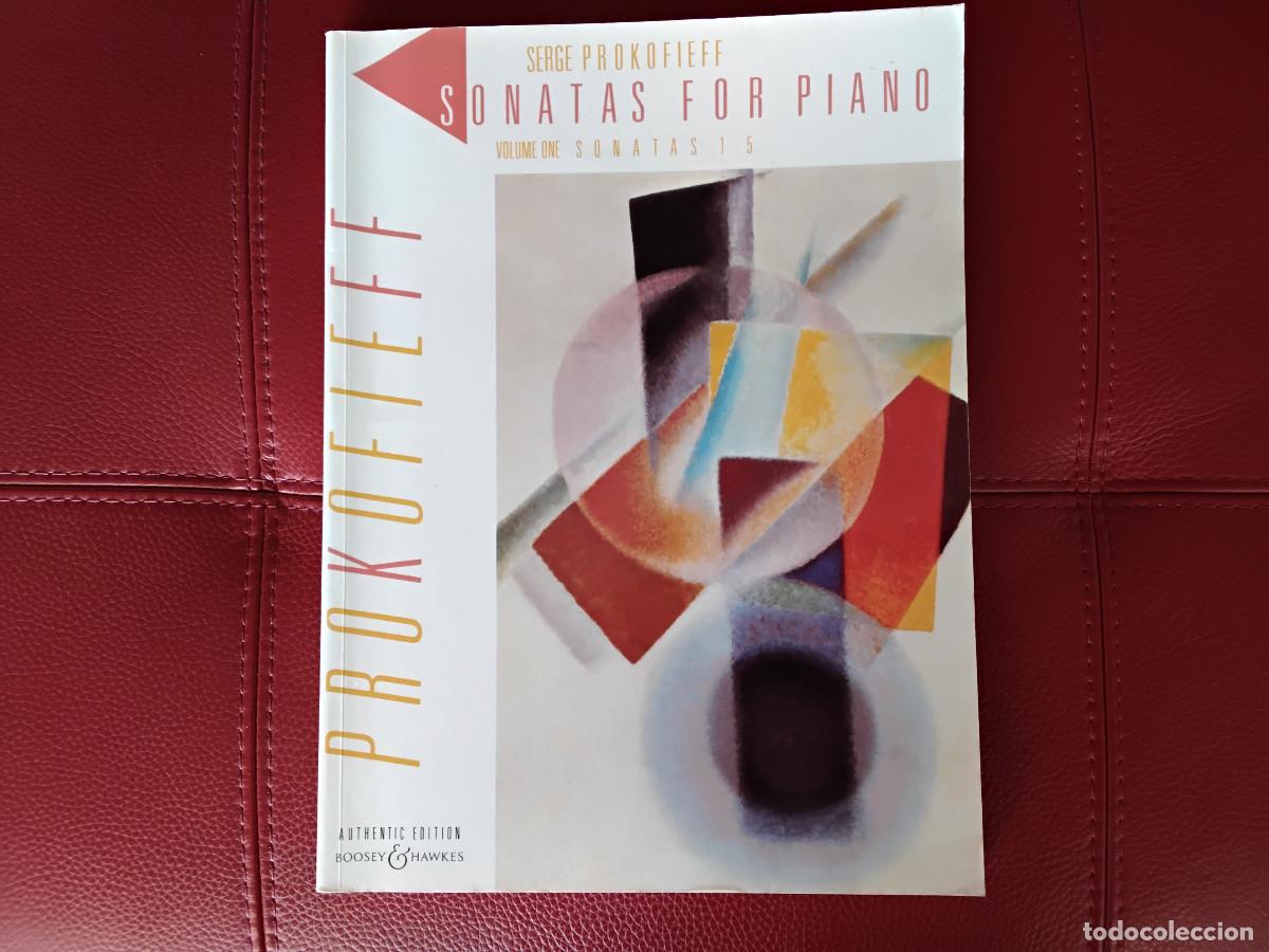 Partitions Musicales: Partitura de Sergei Prokoviev Piano Sonatas 1 to 5 Boosey & Hawkes Ed.