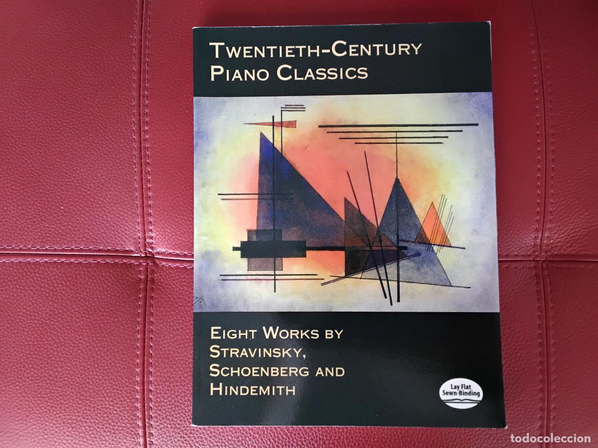 Partitions Musicales: Partitura de Stravinsky Petrushka for Solo Piano, 8 works Schoenberg and Hindemith Dover Ed.