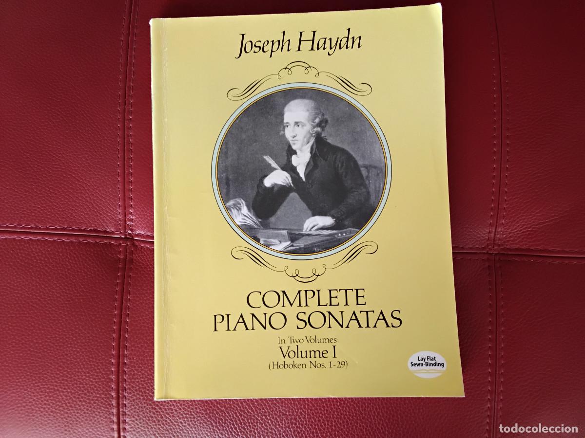 Partituras musicales: Partitura de Haydn Complete Piano Sonatas Vol. 1 Dover Ed.
