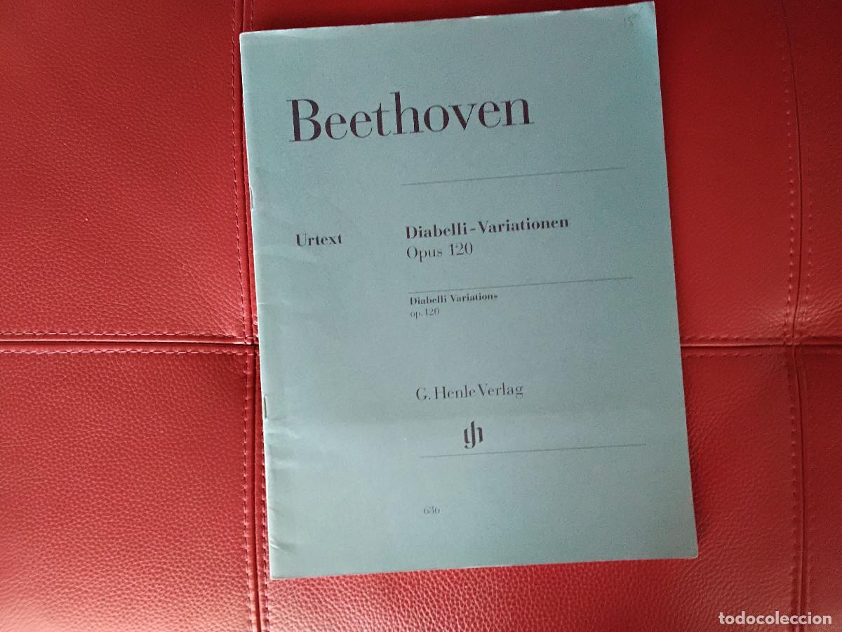 Partituras musicales: Partitura de Beethoven Diabellia Variations Op. 120 Henle Ed.