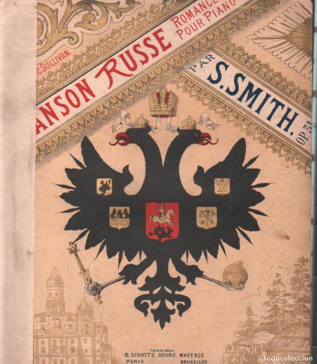 Partituras musicales: CHANSON RUSSE. SMITH, S. A-PARTI-206