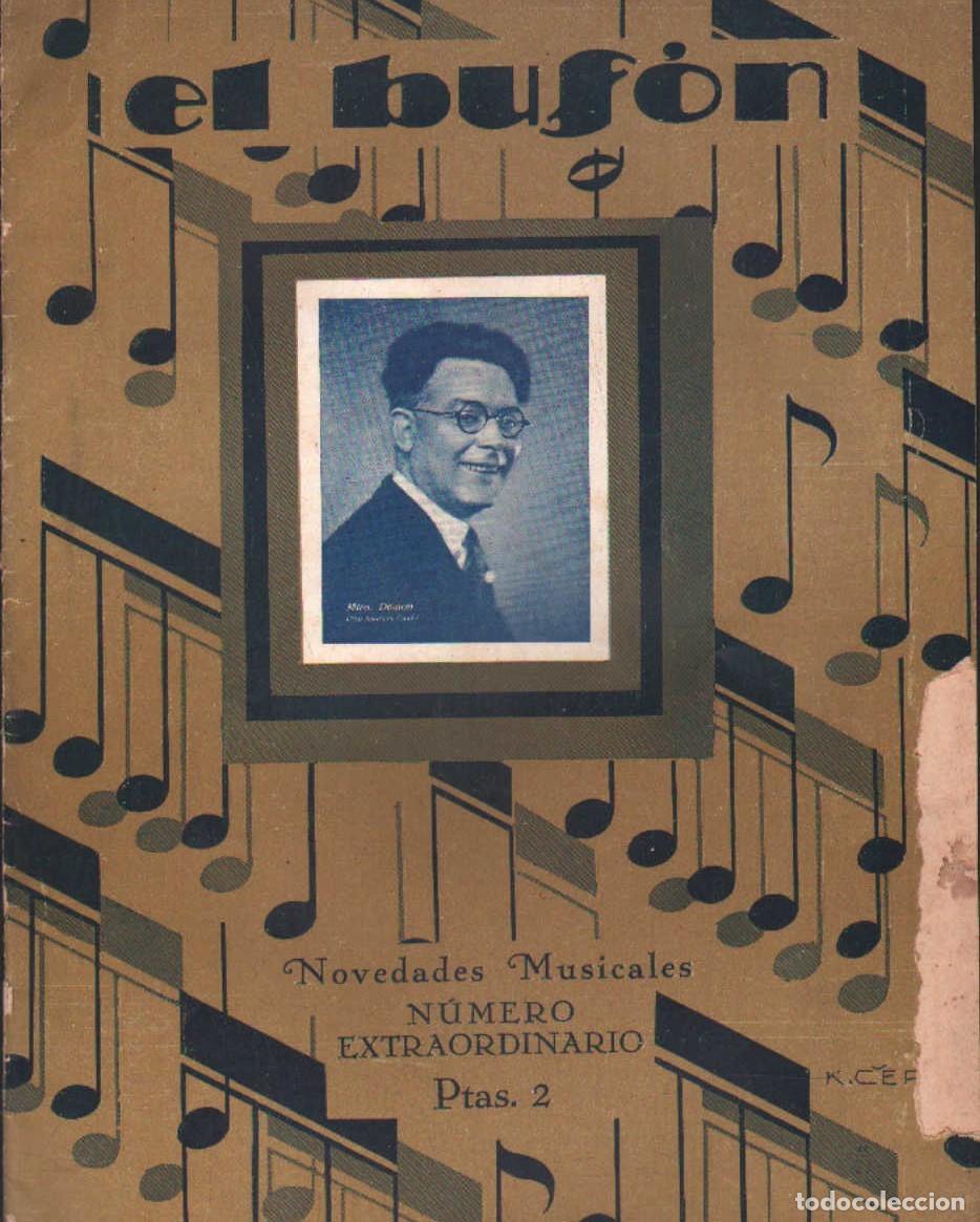 Partituras musicales: EL BUF&Oacute;N. NOVEDADES MUSICALES NUMERO EXTRAORDINARIO, N&ordm;. 29. A-PARTI-208