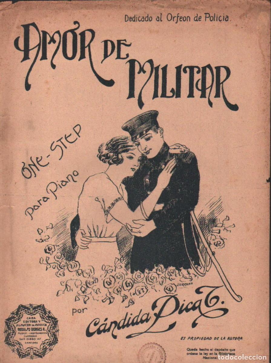 Partituras musicales: AMOR DE MILITAR. PICA T, C&Aacute;NDIDA. A-PARTI-210