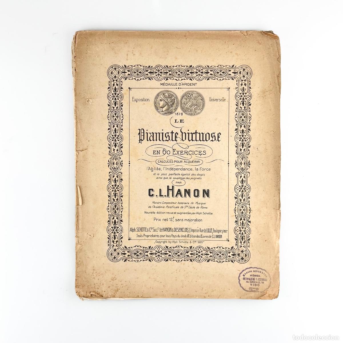 Partituras musicales: Le Pianiste Virtuose en 60 Exercices, C.L. Hanon