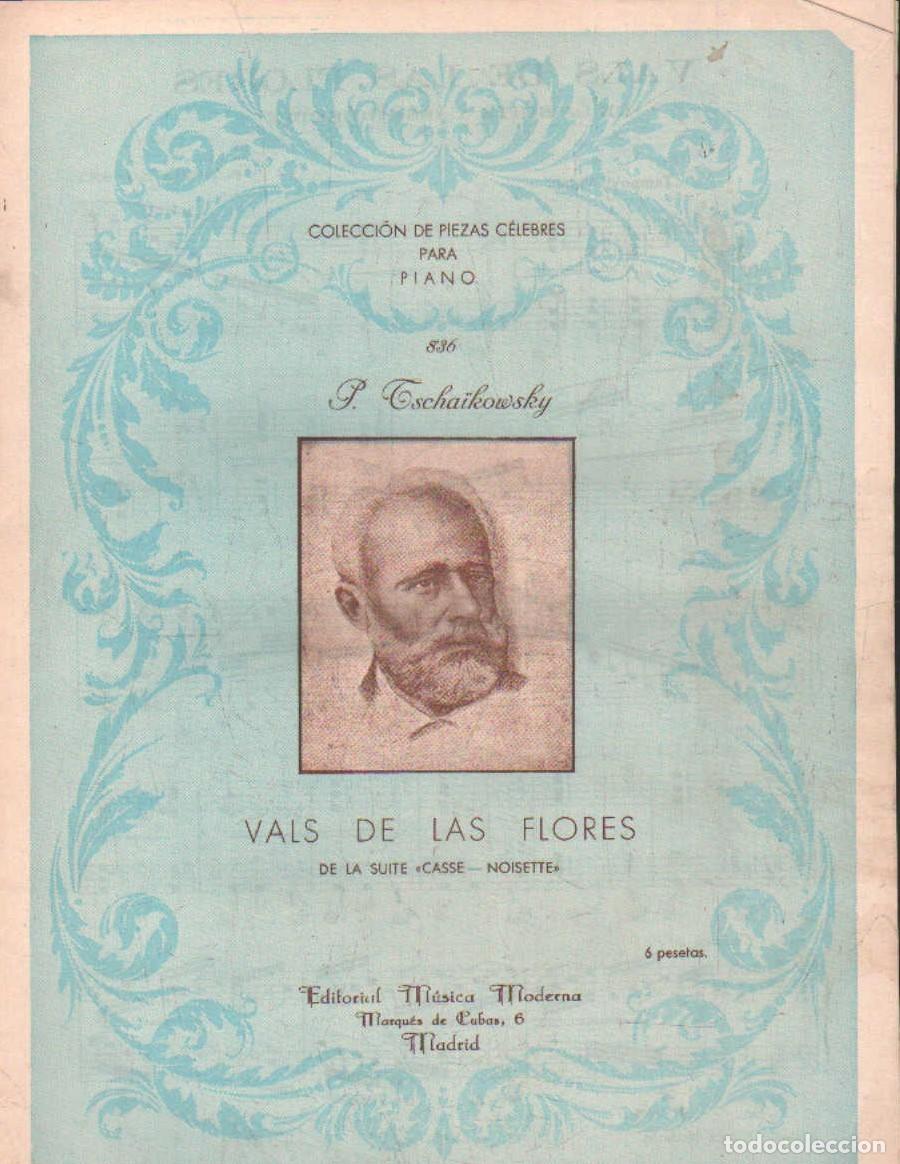 Partituras musicales: VALS DE LAS FLORES DE LA SUITE CASSE-NOISETTE. TSCHAIKOWSKY. A-PARTI-241