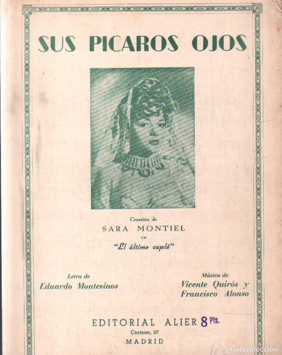 Partituras musicales: SUS PICAROS OJOS. A-PARTI-274